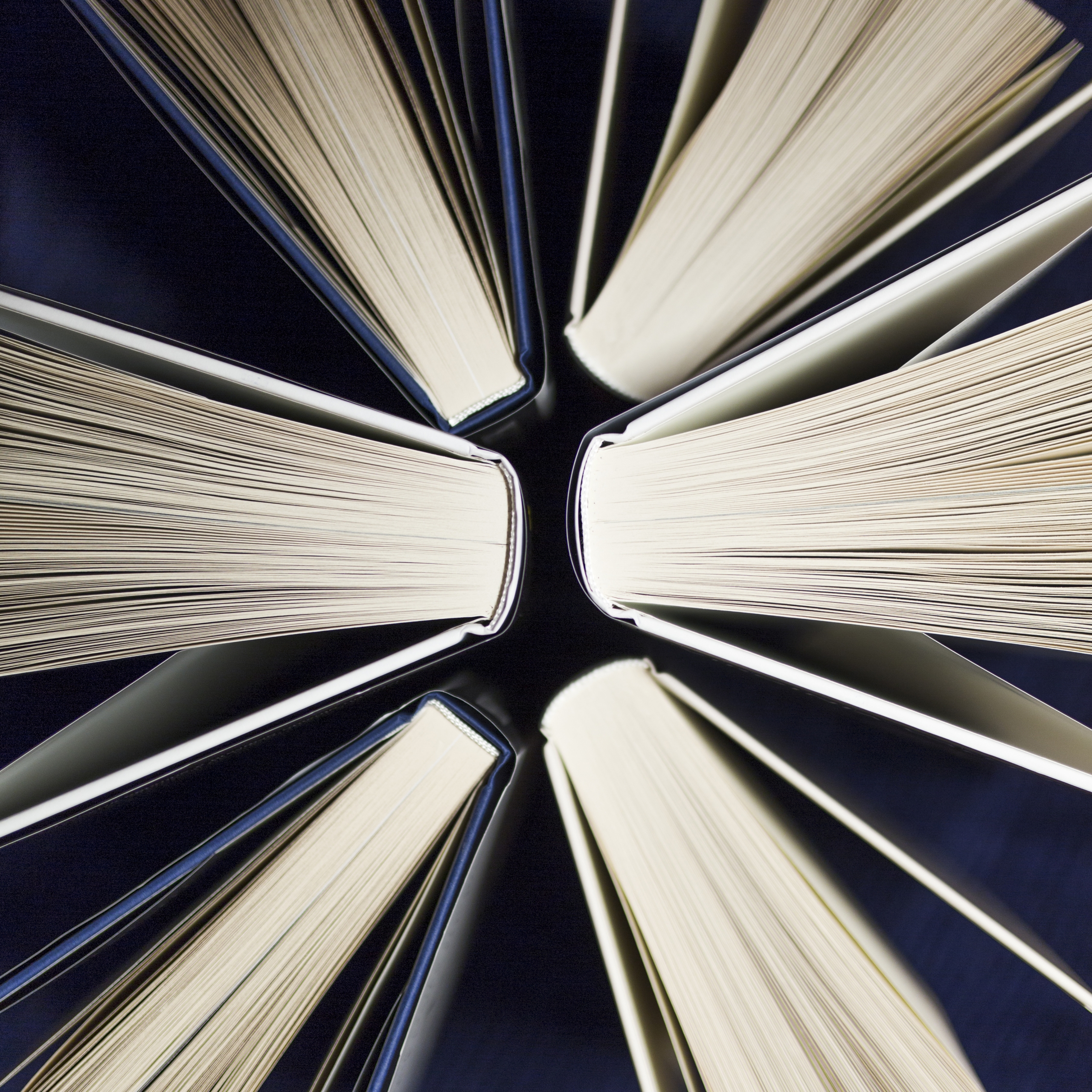 cercle-de-gros-plan-de-livres